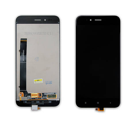 Дисплей XIAOMI Mi A1/Mi 5X (2017) з чорним тачскріном, фото 1