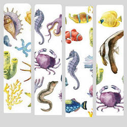 Набір листівок "Морський" (4 шт.) Лісової Ірини