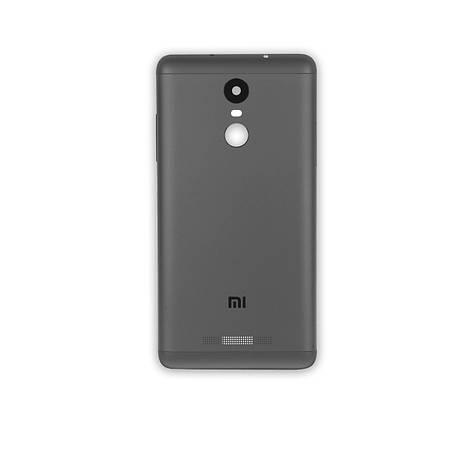 Задня кришка XIAOMI Redmi Note 3 (2016) Black (темно-сіра), фото 1