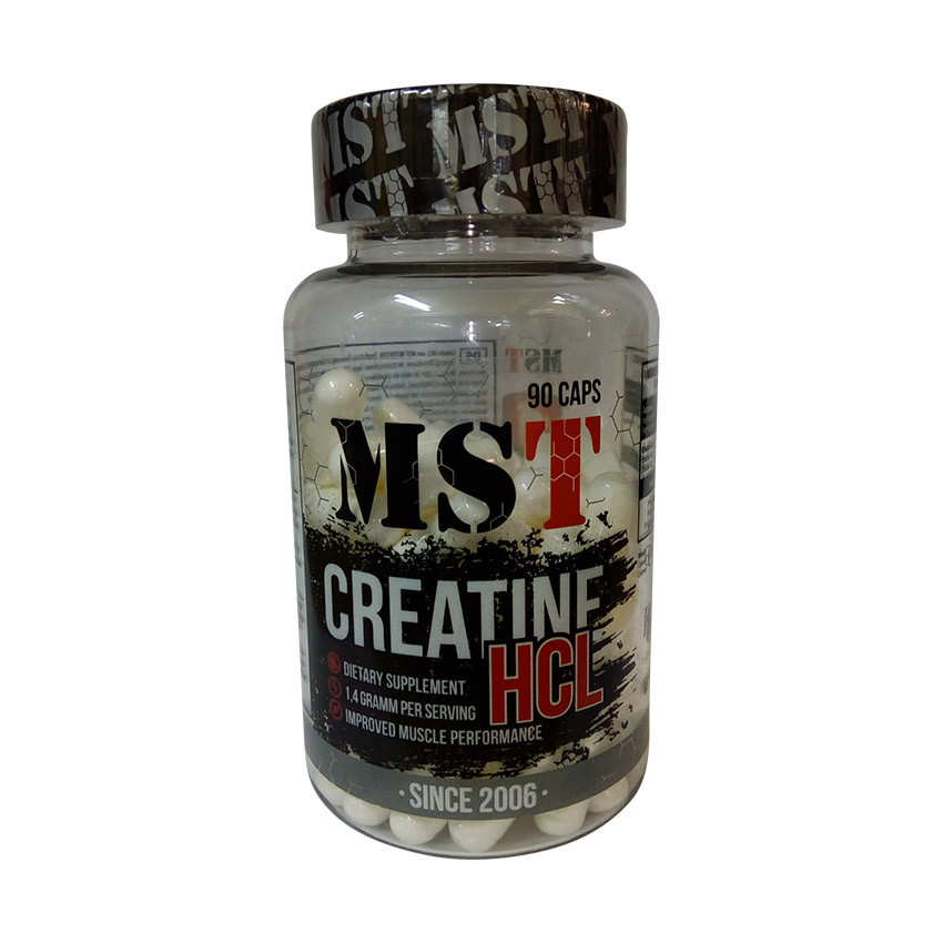 Креатин гідрохлорид MST Creatine HCl (90 caps)