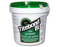 Клей столярный водостойкий Titebond® III Ultimate D4, банка 10 кг.