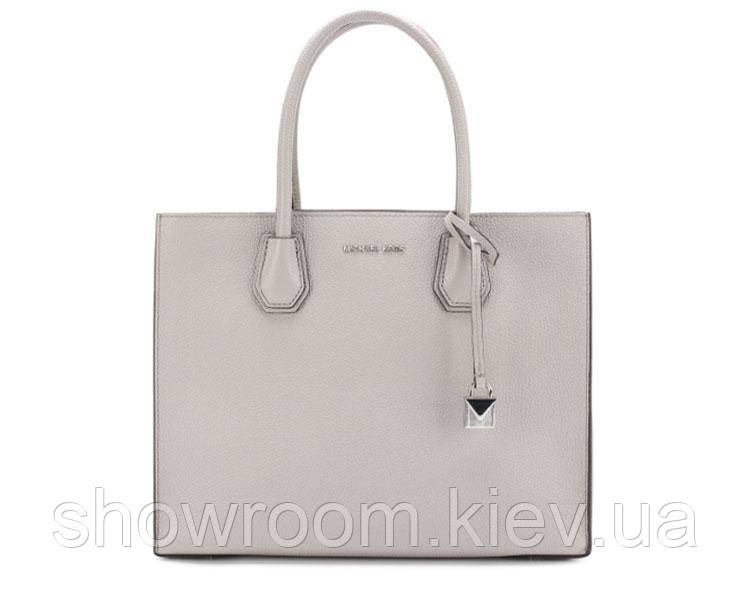 Жіноча сумка в стилі Michael Kors Mercer big grey