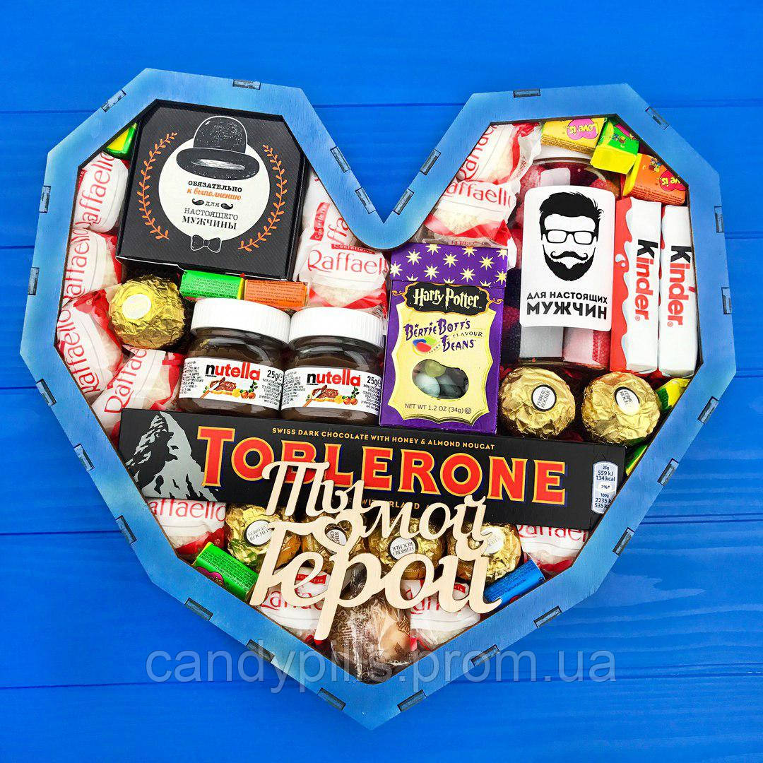 Подарочный набор сладостей подарочный бокс сладостей , подарочный набор, подарок девушке, бокс со сладостями - фото 1 - id-p733541134