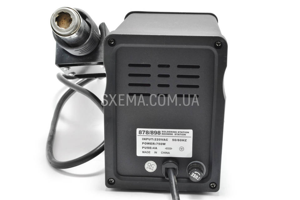 Паяльная станция Baku BK-898A фен + паяльник, аналоговая