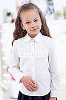 Шкільна блузка мод. 5093 біла