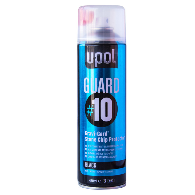 Антигравій (гравітекс) GUARD 450 мл аерозольний U-POL GUARD#10