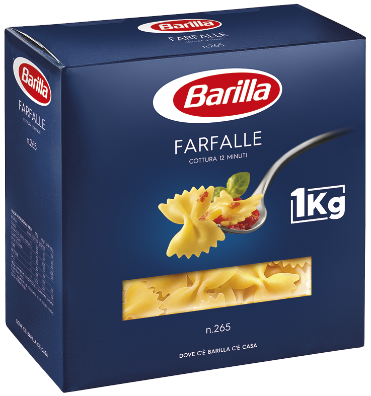 Макарони BARILLA Farfalle №65 1кг, 12шт/ящ