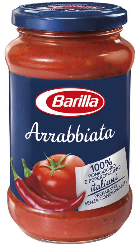 Соус Barilla Arrabbiata томатний з перцем чилі без глютену 400г, 6шт/ящ