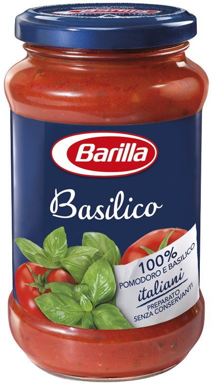 Соус Barilla Basilico томатний з базиліком без глютену 400г, 6шт/ящ