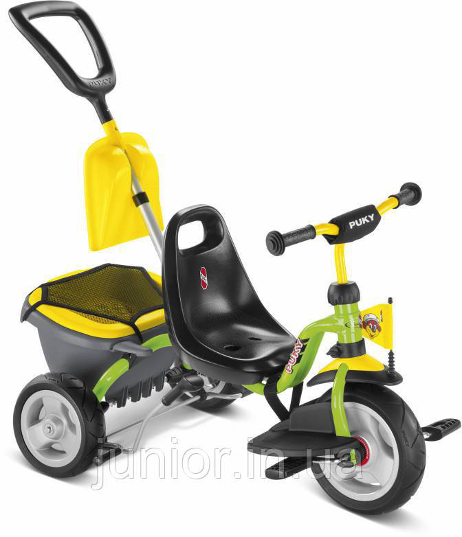 411 Триколісний велосипед Puky CAT 1 SP (2445, салатовий(kiwi))
