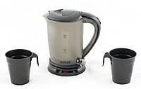 Чайник от прикуривателя 12 вольт А-плюс ЕК-1518 Черный на 0.5 л, автомобильный чайник (NS)