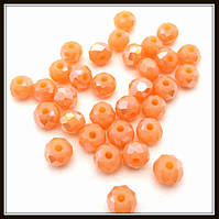 Бусини кришталеві "сфера" 4 мм бежевий матовий АВ