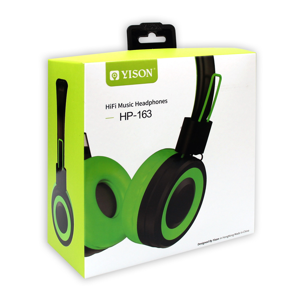Навушники YiSON HP-163 Stereo, зелені