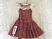 Дитяче плаття пишного силуету з поясом, фото 2