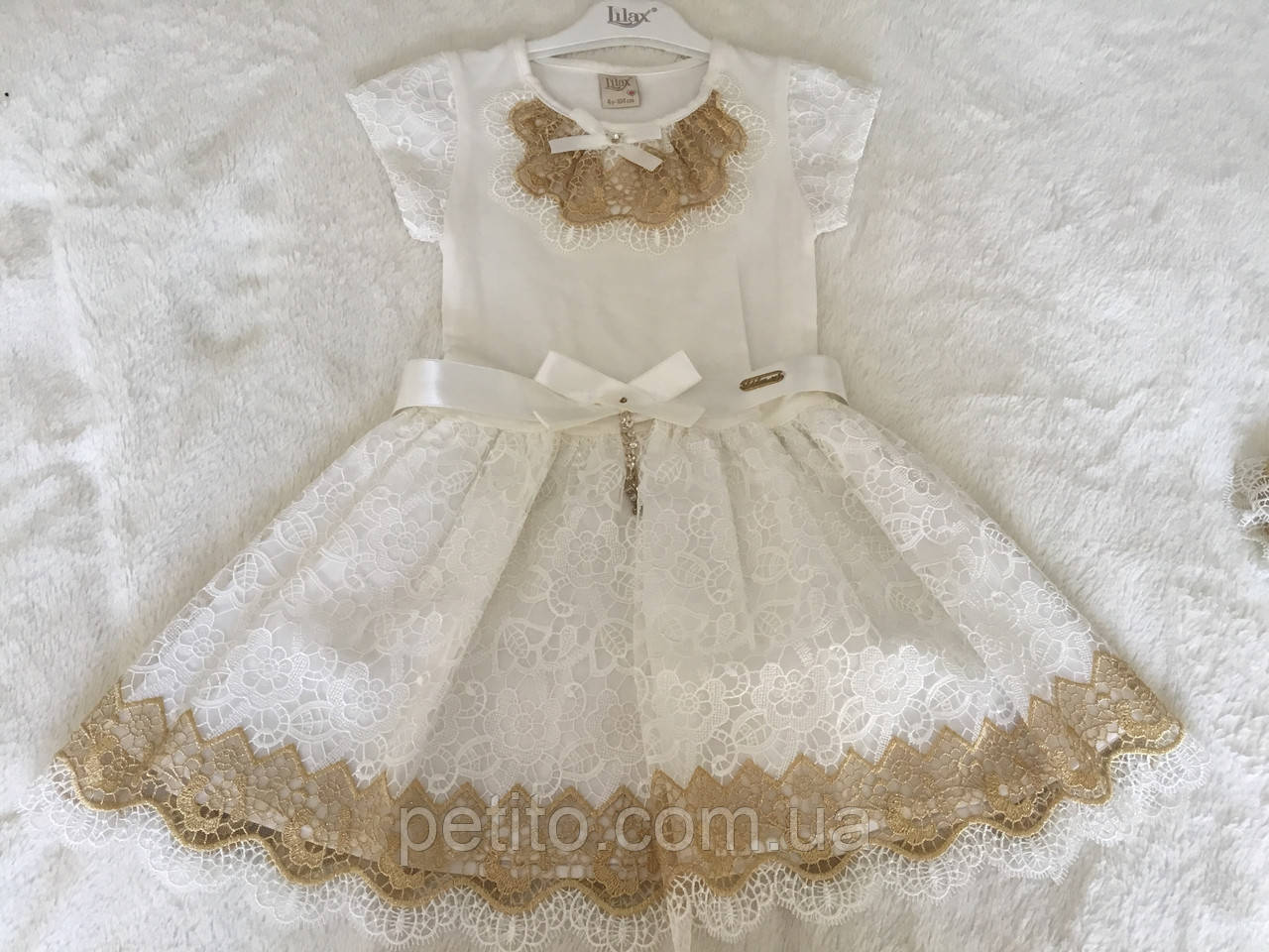 Літнє плаття для дівчинки з пишною спідницею, фото 1