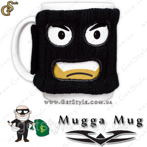Чашка-бандит - "Mugga Mug" з балаклавою