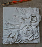 Панно барельєф Білі троянди, фото 2