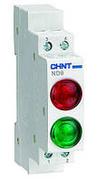 Индикатор на DIN-рейку ND9-2/gr 230V зелёный/красный СНІNT