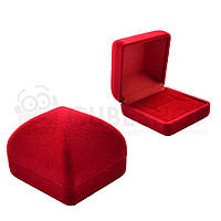 Футляр під кільце/сережки "Класика No2" червоний