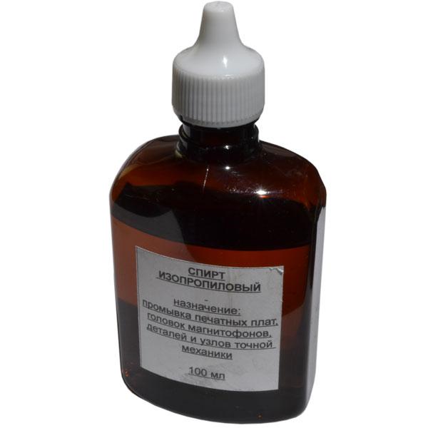 Ізопропіловий спирт 100 мл., фото 1