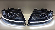 New ДХО з поворотами Crystal LED DRL + Flowing Turning Light ЯРЧЕ на 80%, фото 3