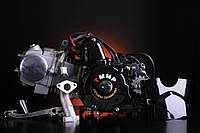 Двигатель Дельта / Альфа 125 куб см 54мм алюминиевый цилиндр механика чёрный