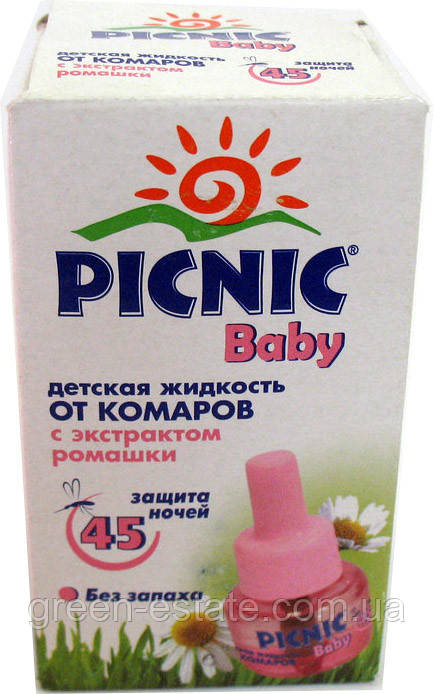 Рідина від комарів Picnic Baby 45 ночей