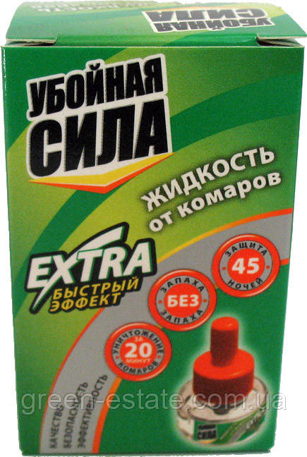 Рідина від комарів Забійна Сила 45 ночей