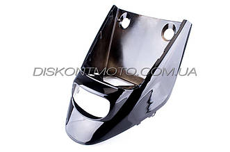 Пластик Yamaha JOG POSHE передній (клюв) (чорний) KOMATCU