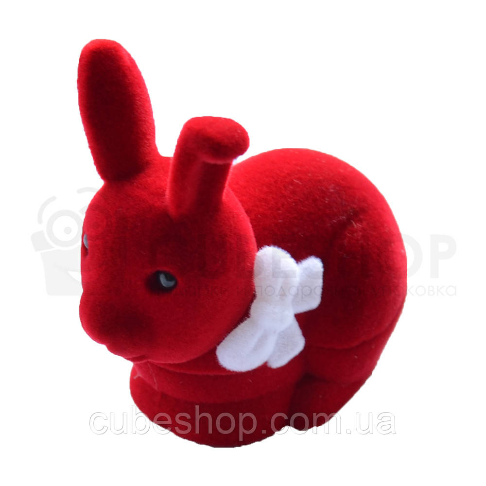 Футляр для кільця "Заяц із бантом"