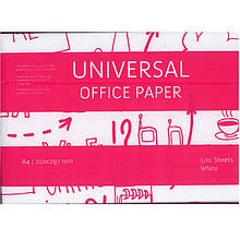Папір для принтера Helper А4 80 г 500ар "С"Universal Pink"