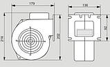 Вентилятор для твердопаливних котлів М+М WPA-X2, фото 3