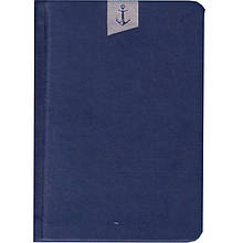 Щоденник недатований кишеньковий Поліграфіст 237 06С синій, 100 мм*140 мм, А6 146 аркушів, клітинка