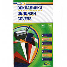 Обкладинки для палітурки D&A BIND 10200 прозорий А4 прозр 150 мк/100 шт./пач. облич стор