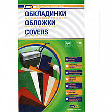 Обкладинки для палітурки D&A BIND 10200 прозорий А4 прозр 300 мк/100 шт./пач.