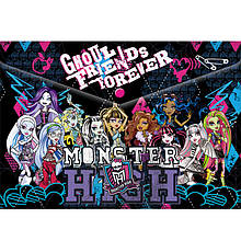 Папка на кнопке ПЛК MHBB-US1-PLB-EN15 "Monster High" 23,5х33х0,5 см