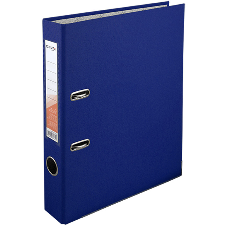 Реєстратор А4 Delta D1713-02C синій 50 мм 1стор покр ПВХ, мет.окант (збірна)
