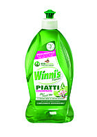 Гіпоалергенний засіб для миття посуду Winni's Piatti Concentrato de Fiori Lime 500ml