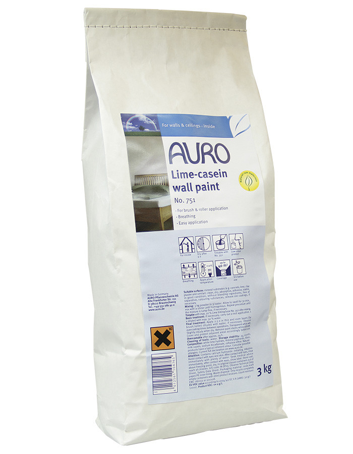 Натуральна вапняно-катеїнова фарба No. 751 3 кг