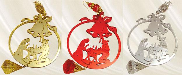 Ялинкова прикраса Різдво,17см ТОВАР ВІД ВИРОБНИКА