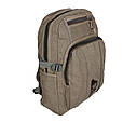 Рюкзак текстильний міський 303333-3Khaki хакі, фото 3