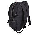 Рюкзак текстильний міський 303362-3Black чорний, фото 5