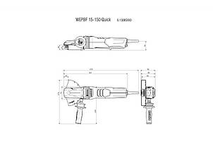 Болгарка Metabo WEPBF 15-150 Quick, фото 3
