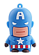 USB флешка GeekLand Captain America Капітан Америка 8 ГБ 51.2, фото 2
