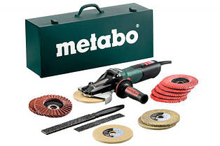 Болгарка Metabo WEFV 10-125 Quick Inox Set