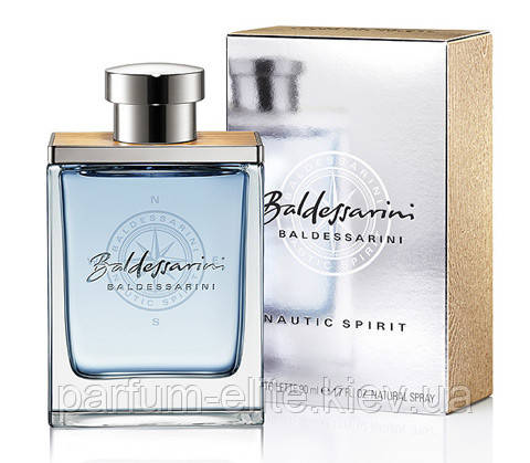 Чоловіча туалетна вода Hugo Boss Baldessarini Nautic Spirit 50ml, фото 1