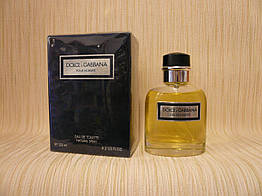 Dolce & Gabbana- Dolce & Gabbana Pour Homme (1994) — Розпив, пробник 5 мл — Туалетна вода — Вінтаж Euroitalia SRL