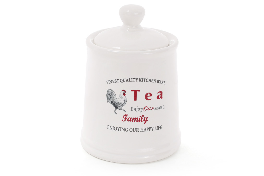 Банка керамічна для чаю 650мол Family ТОВАР ВІД ВИРОБНИКА