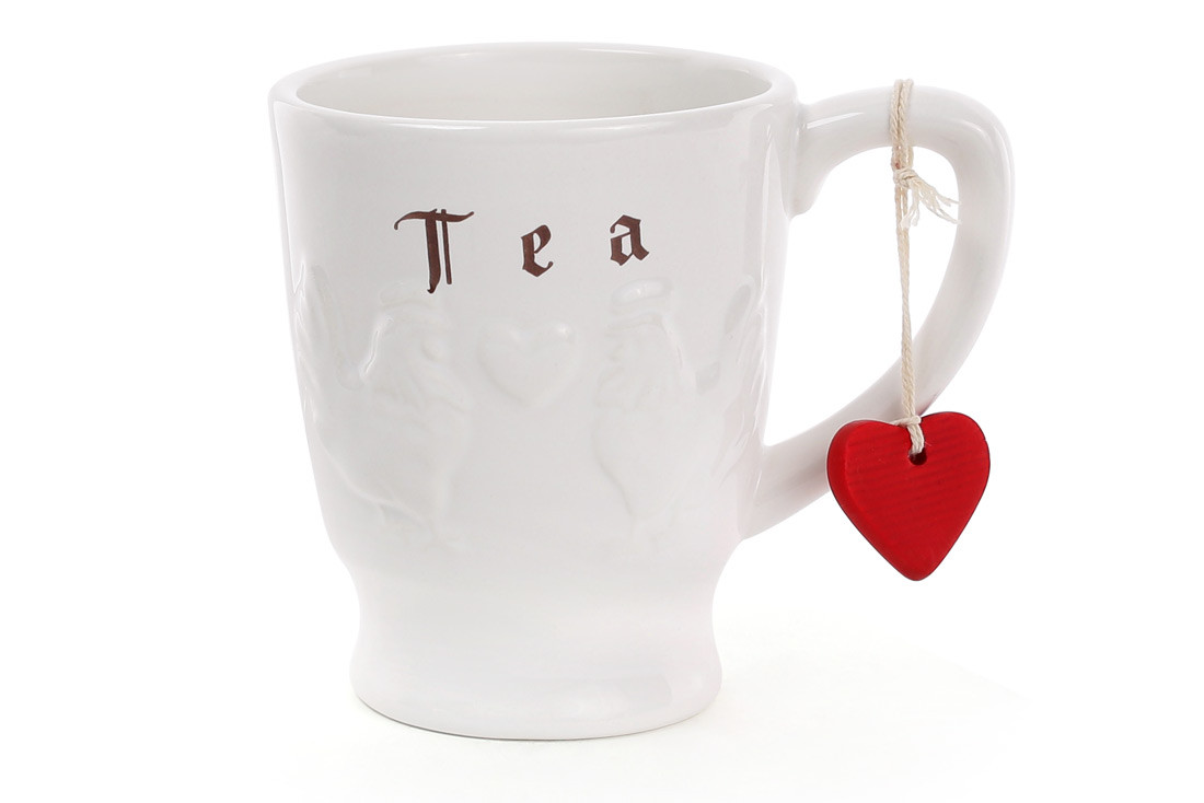 Кухоль керамічний 350мл з об'ємним малюнком Тоскана ТОВАР ВІД ВИРОБНИКА