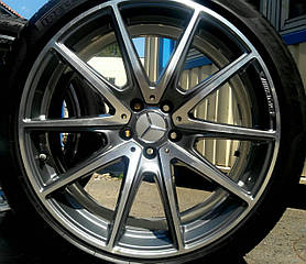 20" оригінальні різнокі колеса на Mercedes W222 AMG